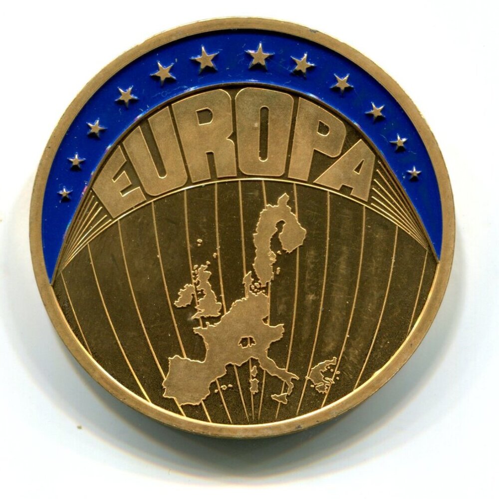 1998 Germany Europa ECU Medal (b735-28)